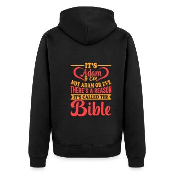 Bisexual Pride Bi Lgbtq Bisexuality Queer - Veste à capuche bio Premium Unisexe - noir - Dos - Nico (187cm)