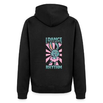 Ballet Ballerine Danse Danseuse Danse Ballet Cadeau - Veste à capuche bio Premium Unisexe - noir - Dos - Nico (187cm)