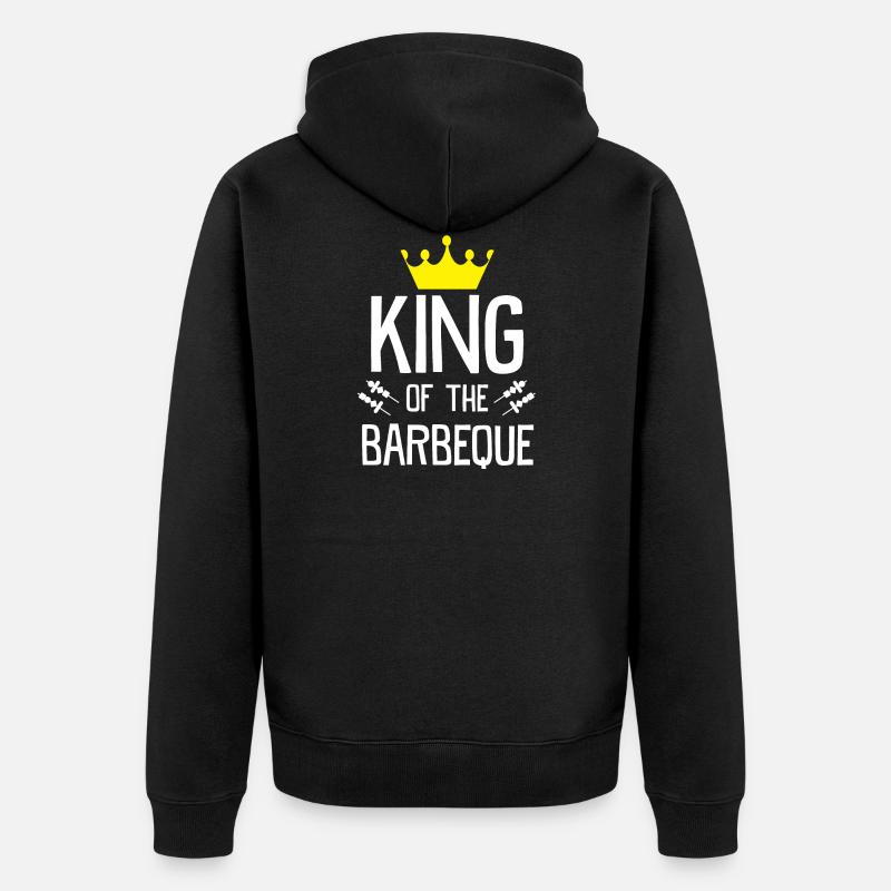 Barbecue - Veste à capuche bio Premium Unisexe - noir