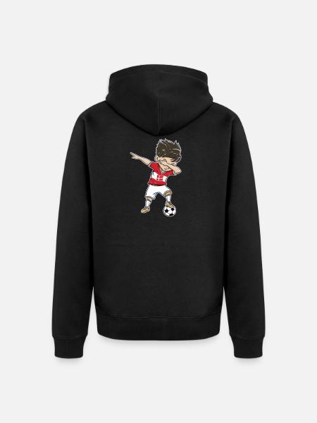  Denmark Gift Dab - Veste à capuche bio Premium Unisexe - noir