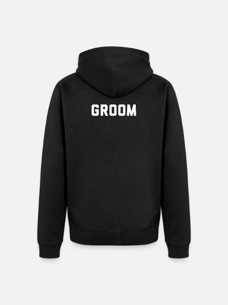 Marié - Bachelor Night - Veste à capuche bio Premium Unisexe - noir