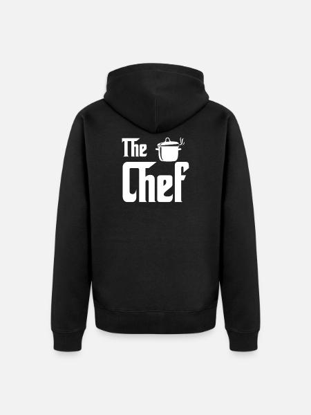 cuisine - Veste à capuche bio Premium Unisexe - noir
