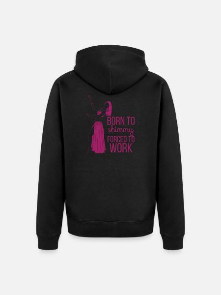 Bauchtanz - Bauchtänzerin - Geschenk - Tanzsport - Unisex Premium Bio Zip Hoodie - Schwarz