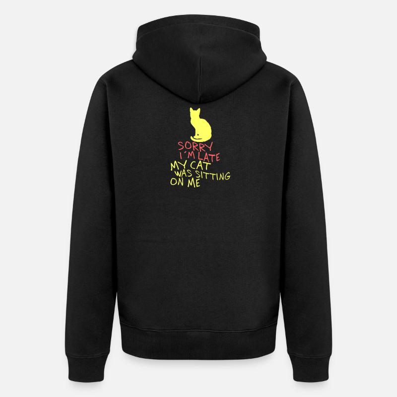 13 - Veste à capuche bio Premium Unisexe - noir