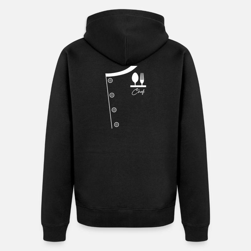Koch - Veste à capuche bio Premium Unisexe - noir