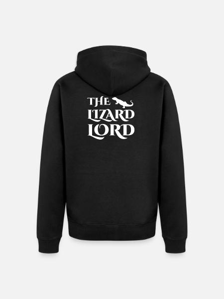 Lizard - Lizards - Lizard Owner - Lord - Gift - Unisex Premium Organic Zip Hoodie - black