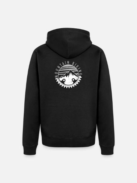 vtt - Veste à capuche bio Premium Unisexe - noir