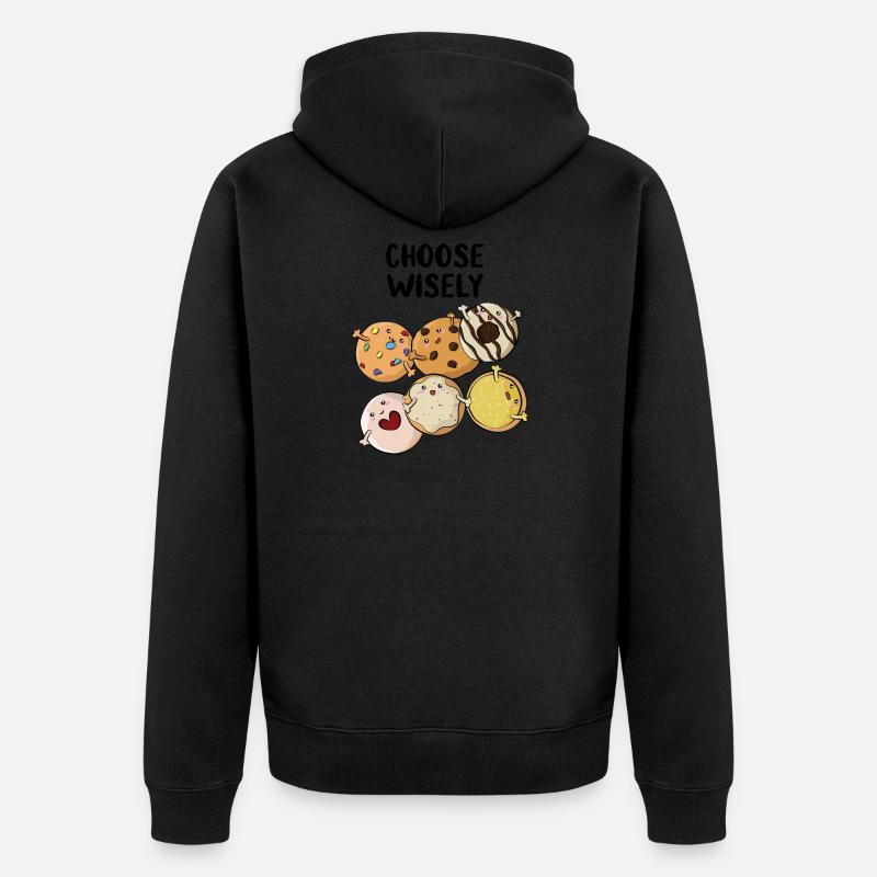 cookies - Veste à capuche bio Premium Unisexe - noir