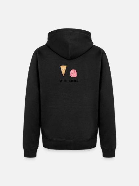 Better Together - Unisex Premium Bio Zip Hoodie - Schwarz