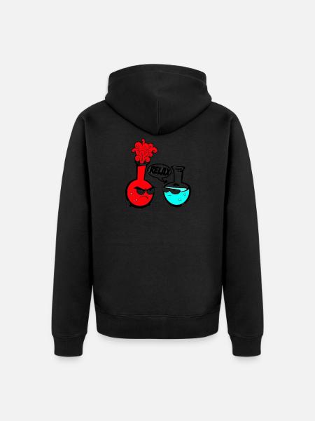 chimie - Veste à capuche bio Premium Unisexe - noir