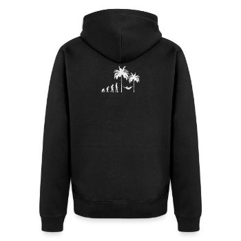 Evolution Hammock - Veste à capuche bio Premium Unisexe - noir - Dos - Nico (187cm)