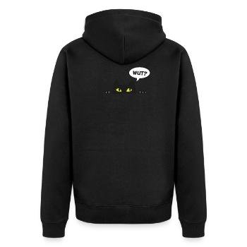 Cadeau chat perso coquin maine coon persan - Veste à capuche bio Premium Unisexe - noir - Dos - Nico (187cm)