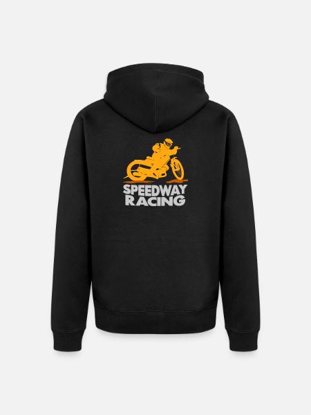 Course Speedway - Veste à capuche bio Premium Unisexe - noir