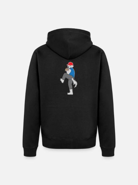 Dog sports - Unisex Premium Organic Zip Hoodie - black