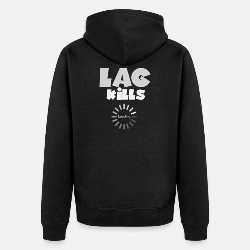 Gaming - Veste à capuche bio Premium Unisexe - noir