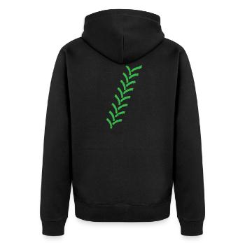 Fermier cadeau fermier - Veste à capuche bio Premium Unisexe - noir - Dos - Nico (187cm)