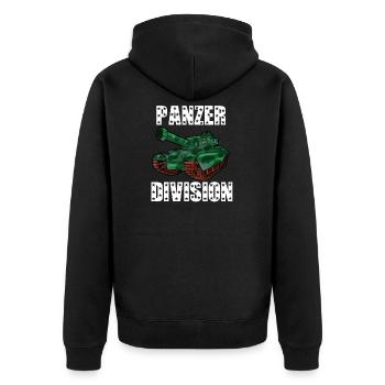 Panzer Division Bundeswehr Militaire Chars de combat - Veste à capuche bio Premium Unisexe - noir - Dos - Nico (187cm)