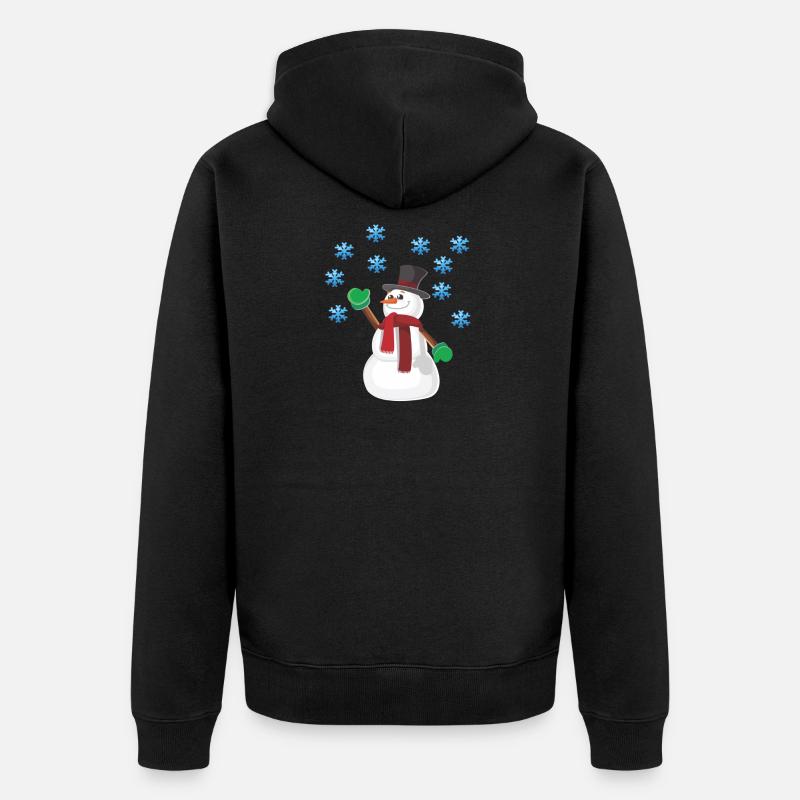 Noël - Veste à capuche bio Premium Unisexe - noir