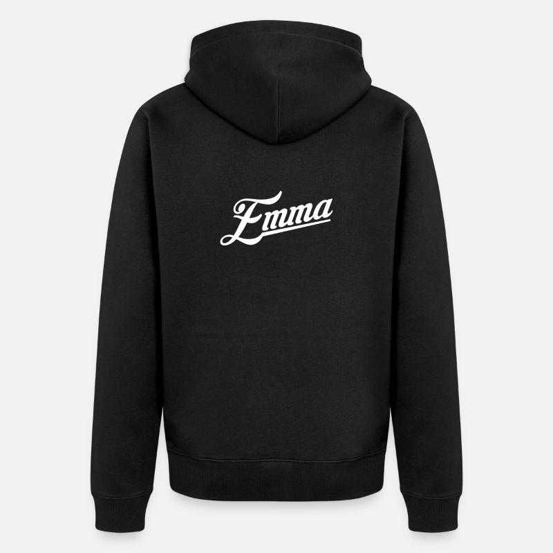 Emma - Veste à capuche bio Premium Unisexe - noir