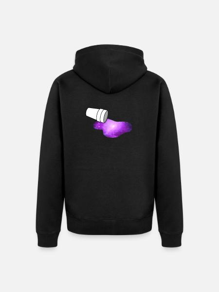 Lean Codeine Space - Veste à capuche bio Premium Unisexe - noir