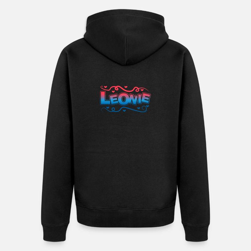 Léonie - Veste à capuche bio Premium Unisexe - noir