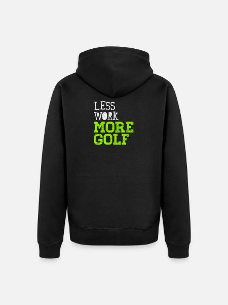 golf - Veste à capuche bio Premium Unisexe - noir