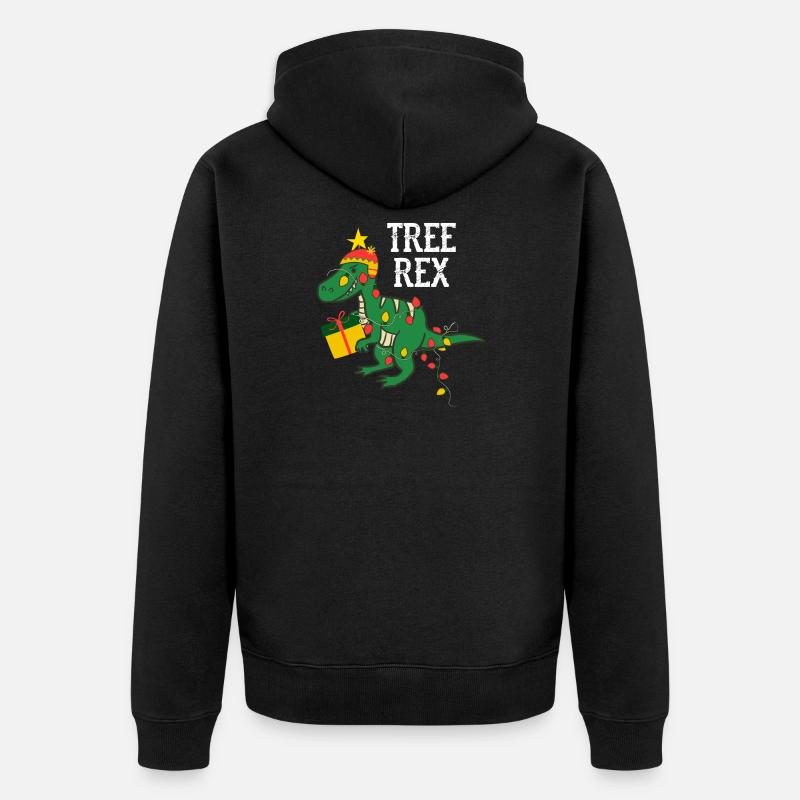 noël cadeau drôle - Veste à capuche bio Premium Unisexe - noir