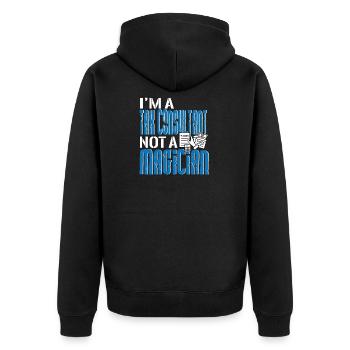 I’m a Tax Consultant not a magician - Veste à capuche bio Premium Unisexe - noir - Dos - Nico (187cm)