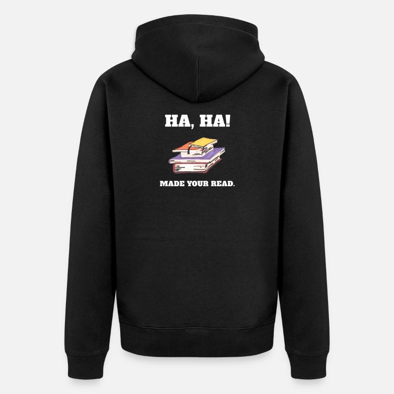 Lehrer - Unisex Premium Bio Zip Hoodie - Schwarz