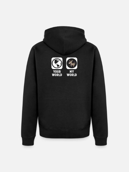 L’âne - Veste à capuche bio Premium Unisexe - noir