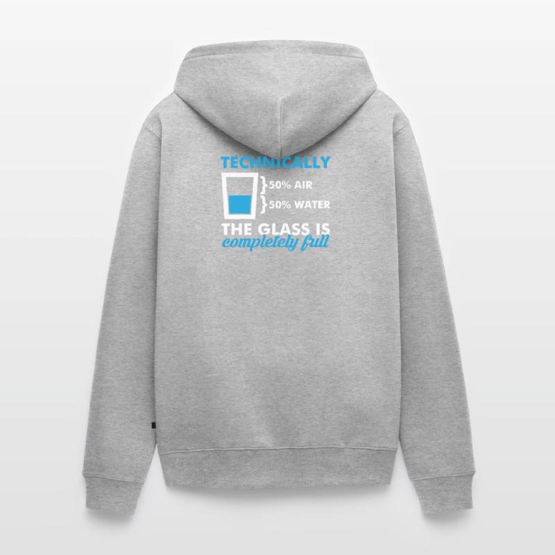 Science Laboratory Gift idea nerd physics math Unisex Premium Organic Zip Hoodie