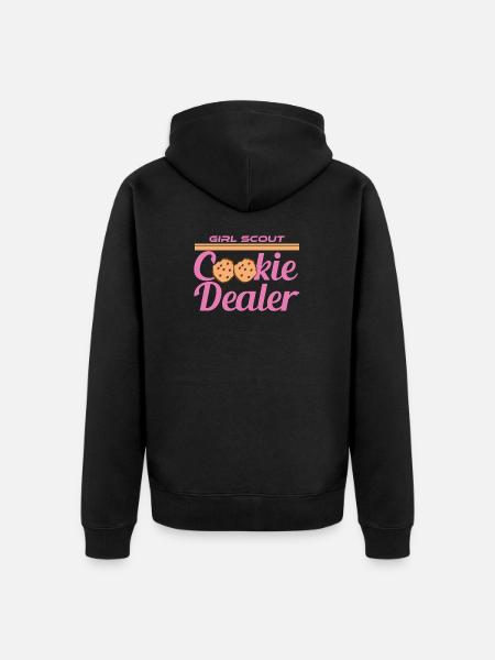 Cookie Dealer - Unisex Premium Bio Zip Hoodie - Schwarz