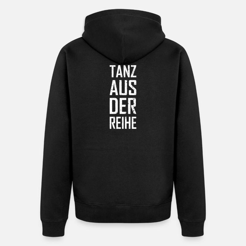 La danse De La Série - Veste à capuche bio Premium Unisexe - noir