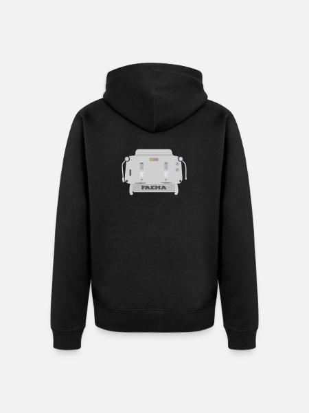 Faema e61 - Unisex Premium Organic Zip Hoodie - black