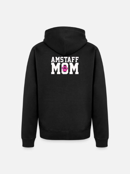 Staffordshire Mère - Veste à capuche bio Premium Unisexe - noir