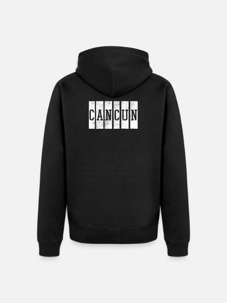 Cancun Mexico Beach Tours - Unisex Premium Organic Zip Hoodie - black