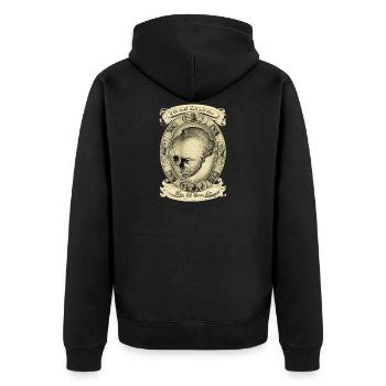 Let Them Die - Veste à capuche bio Premium Unisexe - noir - Dos - Nico (187cm)