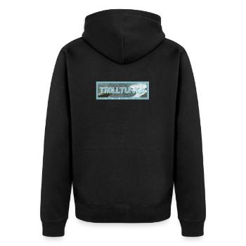 Trolltunga Fells - Norwegen - Veste à capuche bio Premium Unisexe - noir - Dos - Nico (187cm)