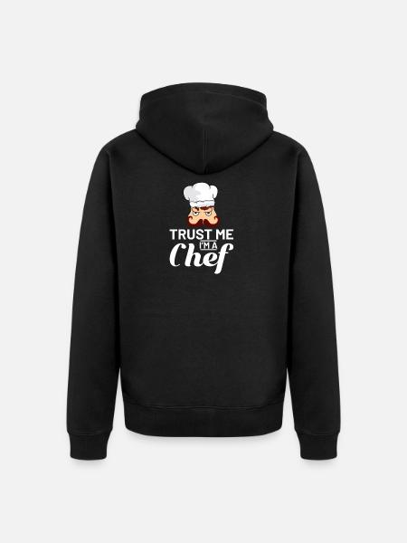Koch - Unisex Premium Organic Zip Hoodie - black