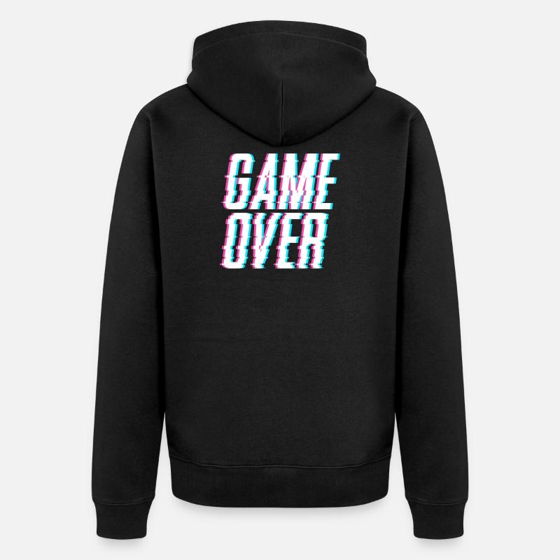 Fin du jeu - Veste à capuche bio Premium Unisexe - noir