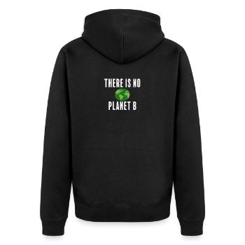 There is no Planet B - Veste à capuche bio Premium Unisexe - noir - Dos - Nico (187cm)