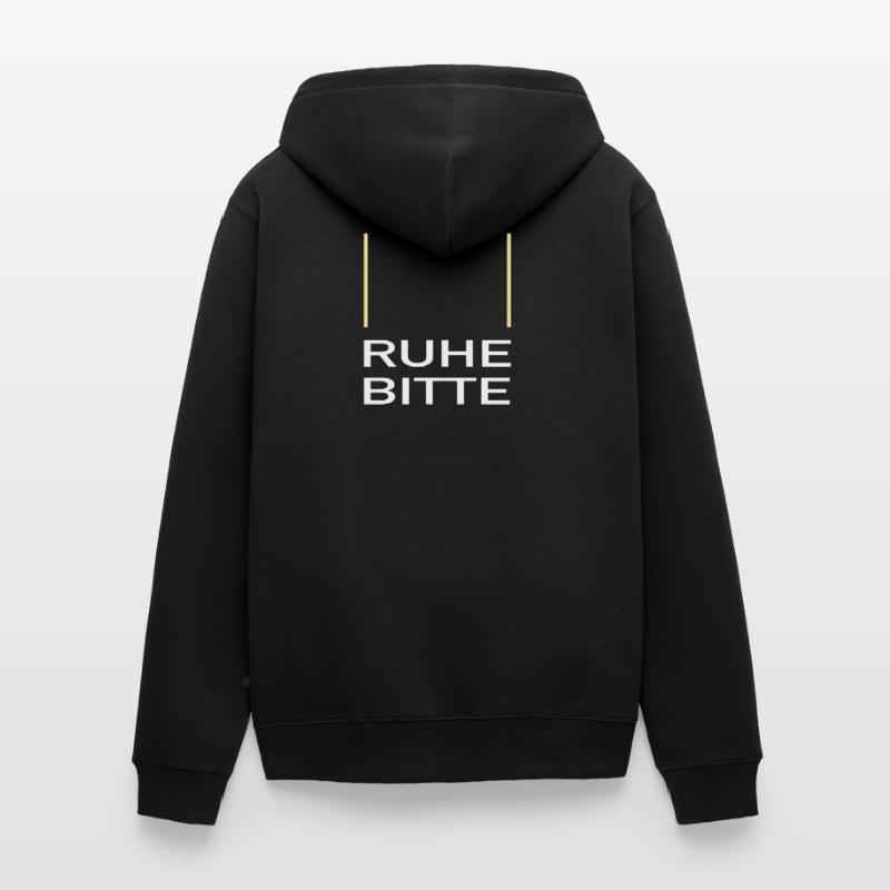 Synchron sprechen Synchronsprecher Synchronarbeit Unisex Premium Bio Zip Hoodie