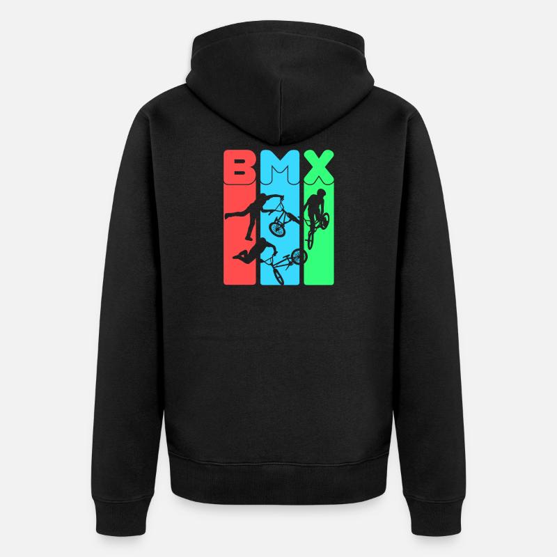 BMX - Veste à capuche bio Premium Unisexe - noir