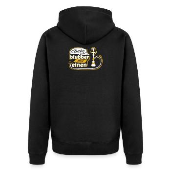 Shisha Cadeau - Veste à capuche bio Premium Unisexe - noir - Dos - Nico (187cm)
