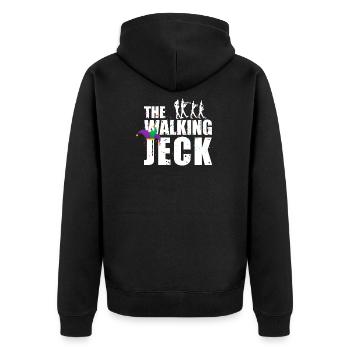 Le Walking Jeck - Costume de Carnaval - Veste à capuche bio Premium Unisexe - noir - Dos - Nico (187cm)