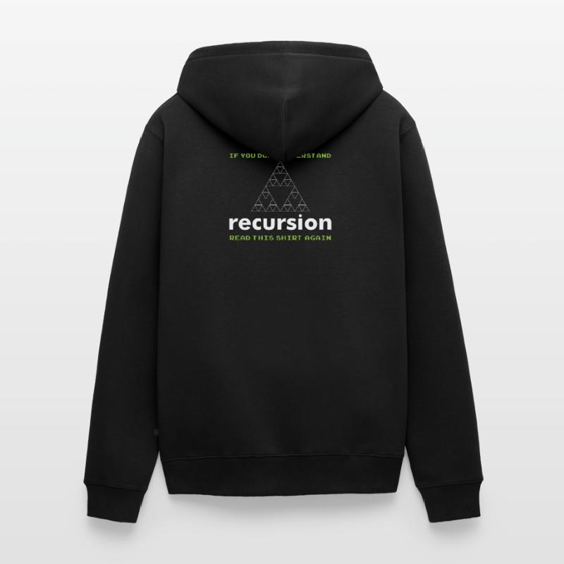 Programmierer Unisex Premium Bio Zip Hoodie