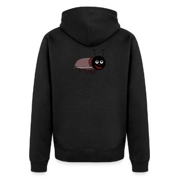 COCCINELLE INSECTE CADEAU ENFANTS - Veste à capuche bio Premium Unisexe - noir - Dos - Nico (187cm)