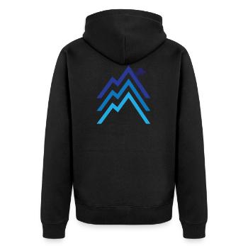 Ski - ski - Veste à capuche bio Premium Unisexe - noir - Dos - Nico (187cm)