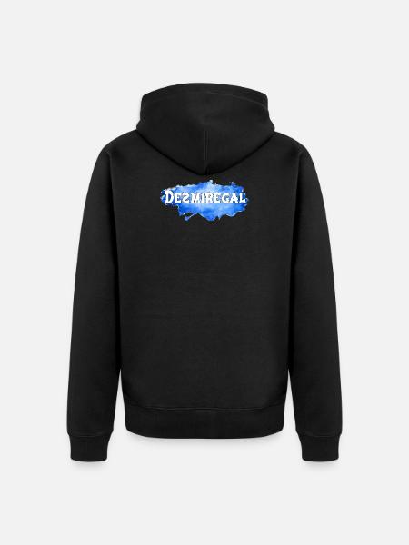 Desmiregal - Unisex Premium Bio Zip Hoodie - Schwarz