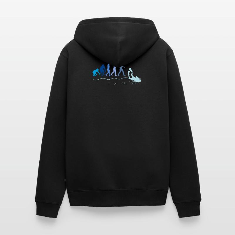 Evolution de la plongée Veste à capuche bio Premium Unisexe